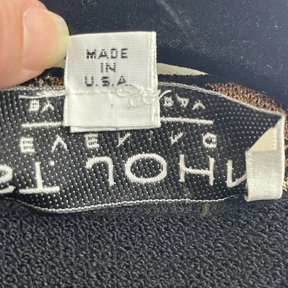 St.John Evening by Marie Gray, Gold and Black Jacket Women’s size 4 - Picture 11 of 13